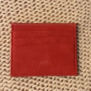 State of Mind Vibrant Red Card Holder.